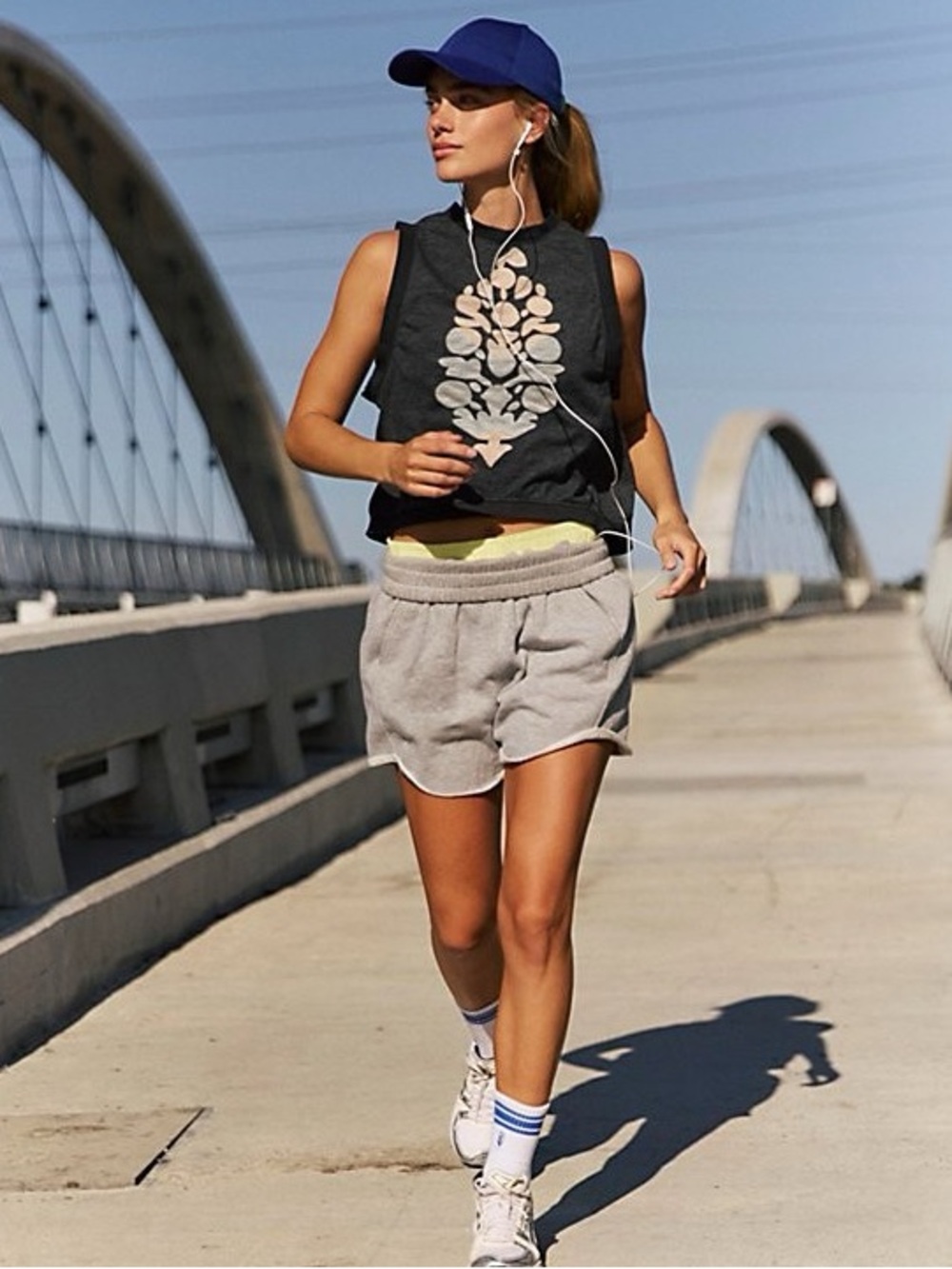 NWT FP Movement Burnout Logo Tank